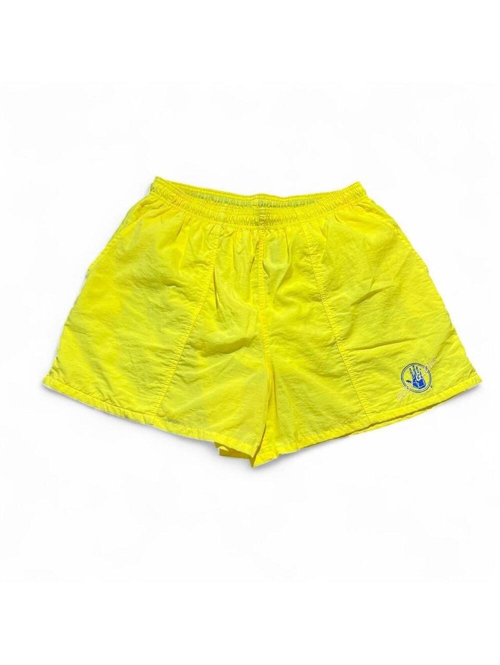 Vintage 90s Body Glove Yellow Board Shorts